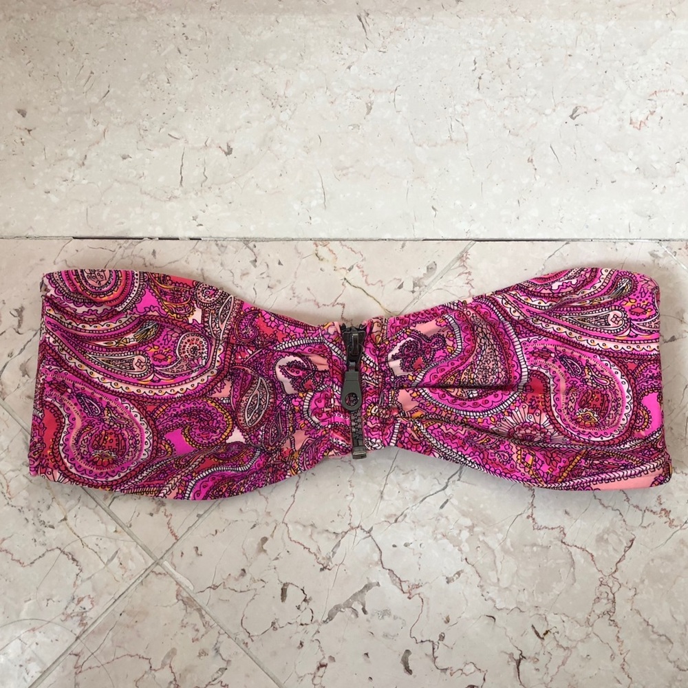 H&M Paisley Bikini Top